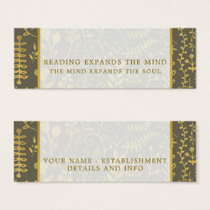 Gold Boho Bookmarks