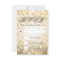Gold Bokeh Lights Elegant Wedding RSVP