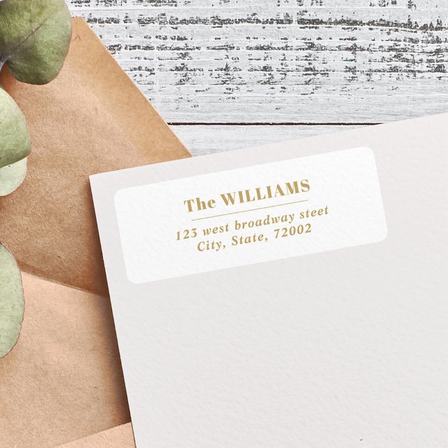 GOLD Bold Modern Elegant family name  (Creator Uploaded)