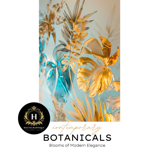 Gold Botanical Glam Tissue Paper (Creator Uploaded)