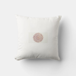 Gold Botanical Mandala Mug | Floral Geometric Coff Cushion