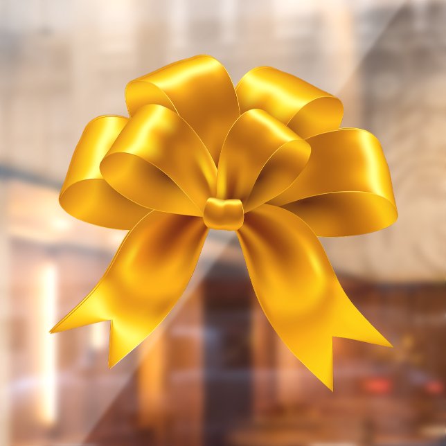 Gold Bow Window Decal  (Sheet 2)