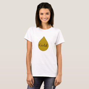 Gold breastfeeding 1 year award womens tshirt