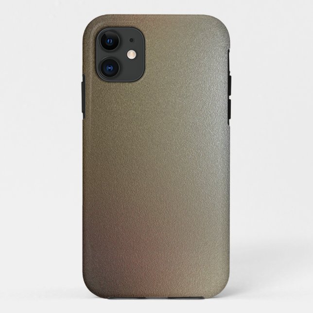 Gold Bronze Metallic Illusion Custom Phone Case (Back)