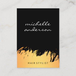 Gold Brushed / Appointment Card