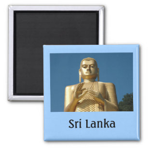 Gold Buddha Image Magnet