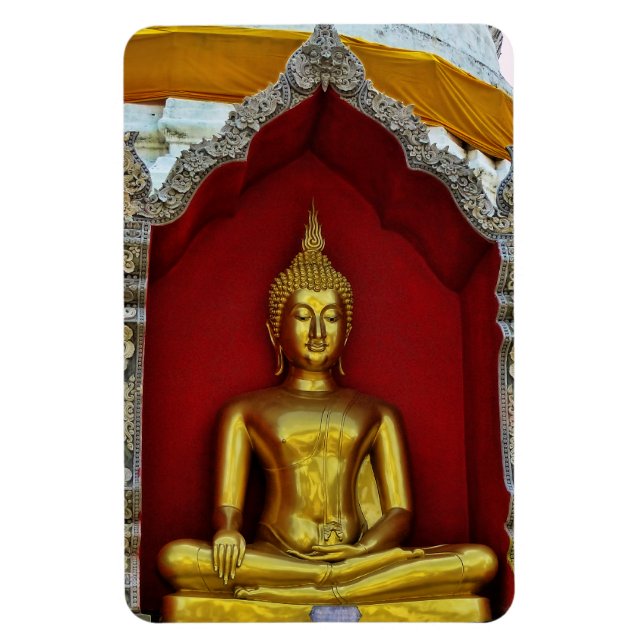 Gold Buddha Magnet (Vertical)