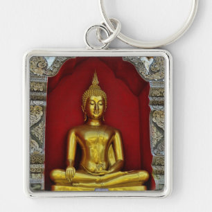 Gold Buddha Premium Keychain