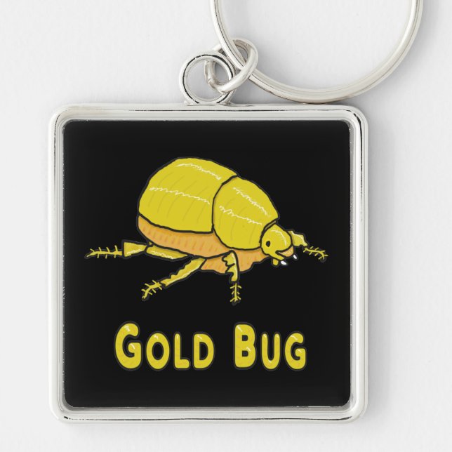 Gold Bug Key Ring (Front)