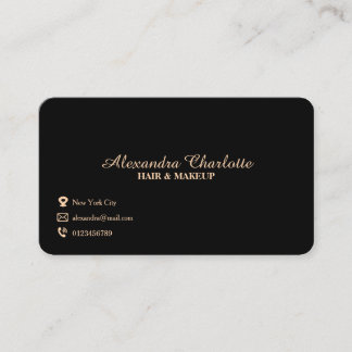 Gold Business Card Premium Design