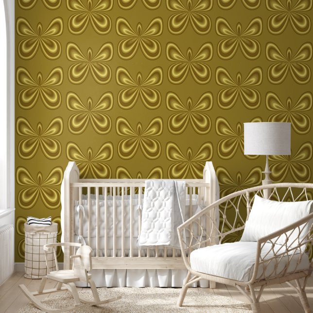 Gold Butterfly Wallpaper (Kids)