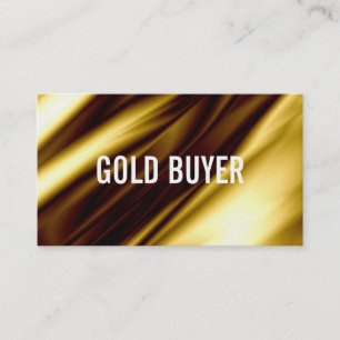 Gold Buyer Jewellery Silver Coins Business Card