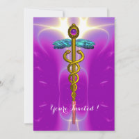 GOLD CADUCEUS ,Graduation Medical Reuinions