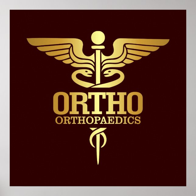 Gold Caduceus (ORTHO) Poster (Front)
