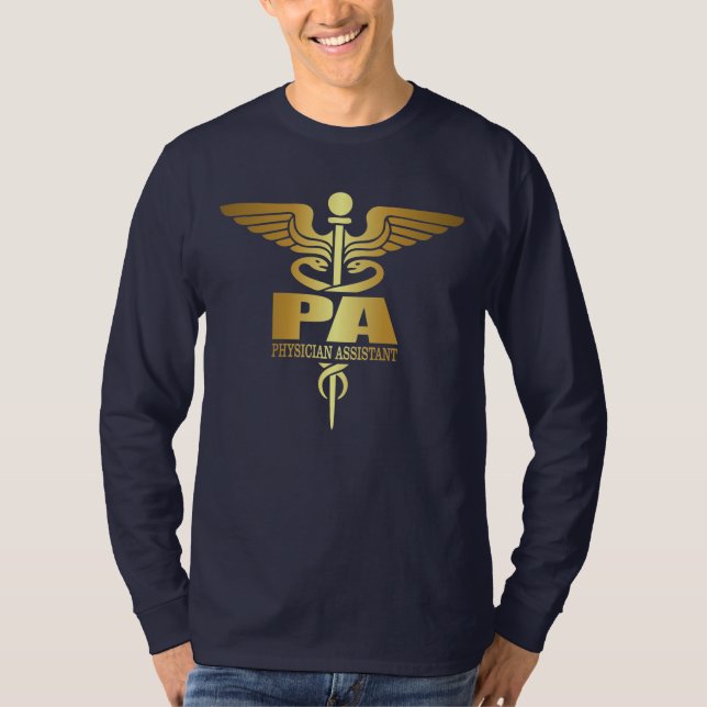 Gold Caduceus (PA) T-Shirt (Front)