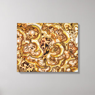GOLD CANVAS PRINT