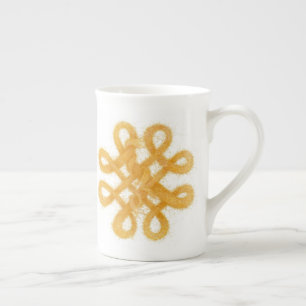 GOLD CELTIC KNOT Bone China Mug