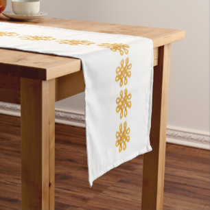 Gold Celtic Knot Table Runner