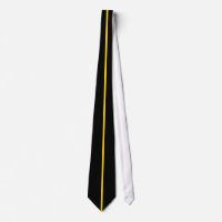 Gold Centred Thin Vertical Line on Black