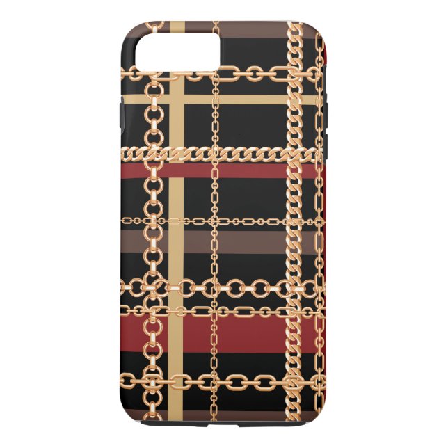 Gold Chain (Faux) Case-Mate iPhone Case (Back)