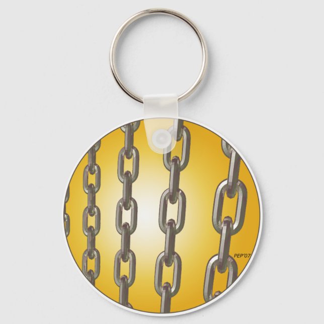 Gold Chains Key Ring (Front)
