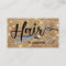 Gold Chic Hairstylist Business Card
