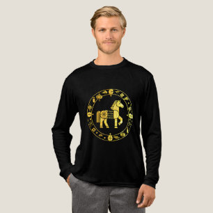 Gold Chinese new year 2026 Tri-Blend Shirt