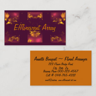 Gold Chips Artwork Business Card