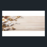 Gold Christmas gift label stickers<br><div class="desc">Gold Christmas gift label stickers</div>