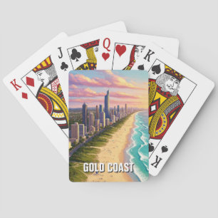 Gold Coast Australia Travel Playing Cards