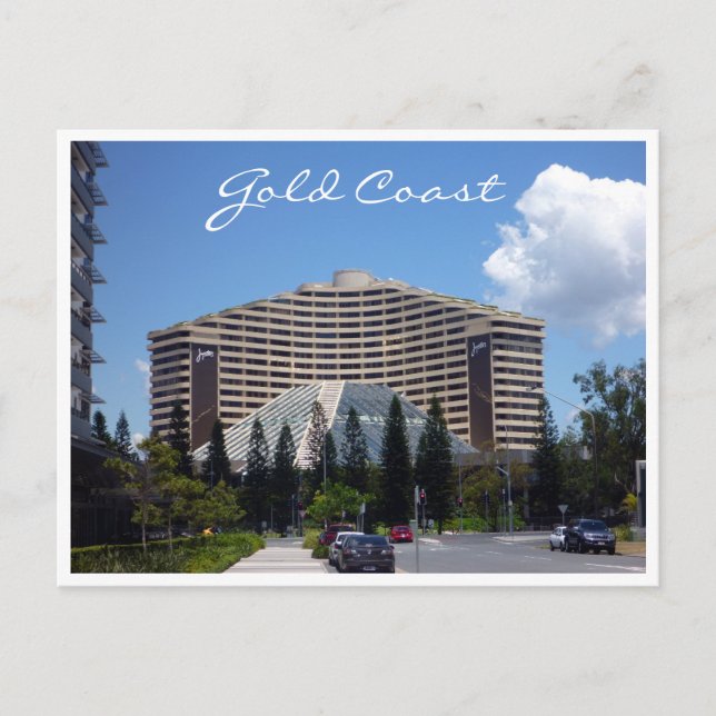 gold coast casino postcard (Front)