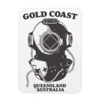 Gold Coast Queensland Australia diving poster