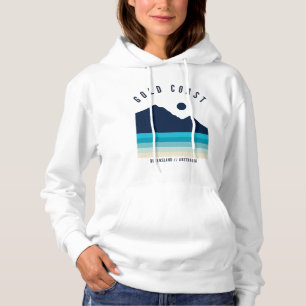 Gold Coast Queensland Australia Retro Vintage Hoodie