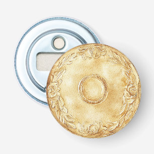 Gold Coin Bottle Opener