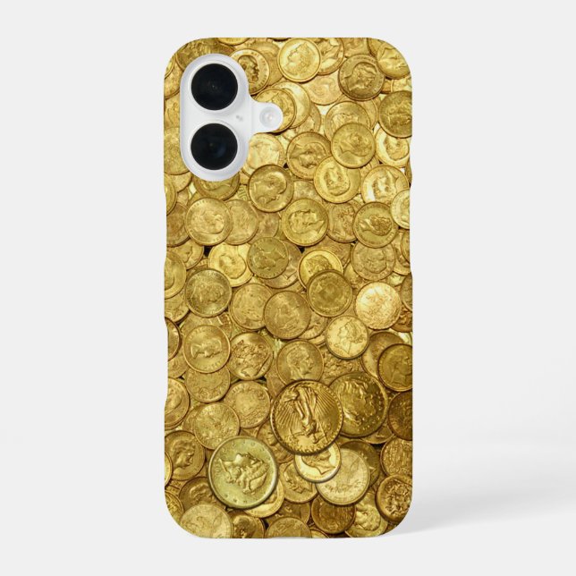 Gold Coin Collection Case-Mate iPhone Case (Back)