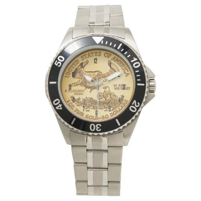 GOLD COIN (REPLICA) WATCH (Front)