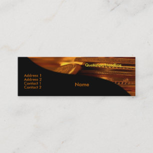 Gold Coins Business Card