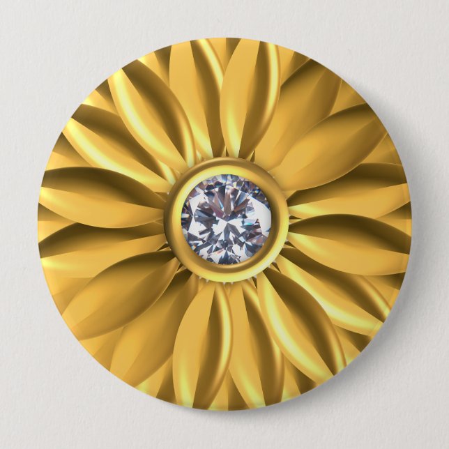 Gold color Button  (Front)