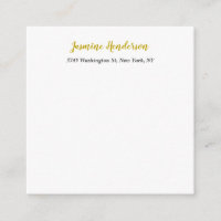 Gold Colour Calligraphy Professional Elegant