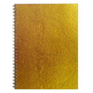 Gold colour cement wall texture background abstrac notebook