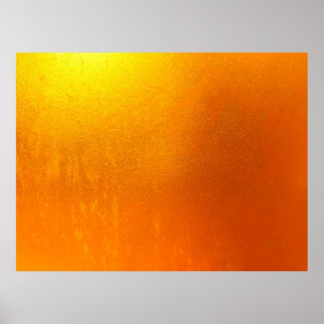 Gold colour or foil on the wall texture background poster (Front)