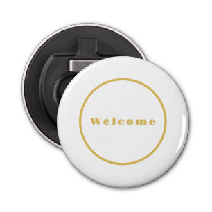 Gold Colour Welcome Party Minimalist Professional  Bottle Opener