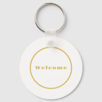 Gold Colour Welcome Party Minimalist Professional 