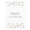 Gold Confetti Stars | Holiday Photo Card