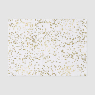 Gold Confetti Tissue Paper