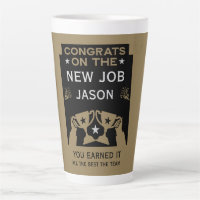 Gold Congratulations On The New Job