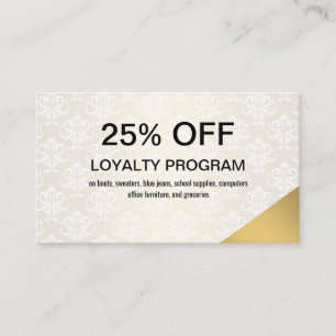 Gold Corner Discount Card