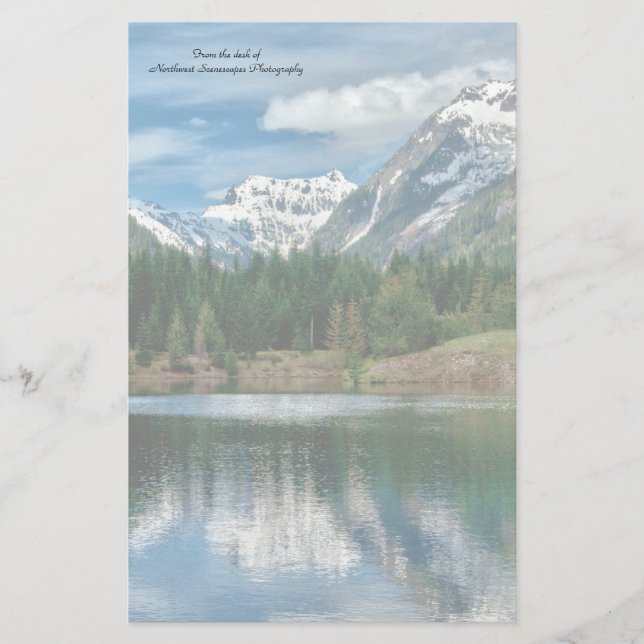 Gold Creek Pond stationery (Front)
