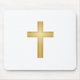Gold Cross/Easter Mouse Pad