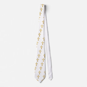 Gold Cross/Easter Tie